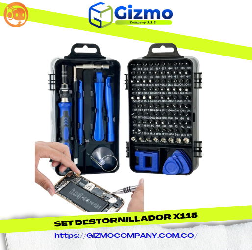 Miniatura 3 de Set Destornillador X115 Piezas